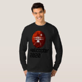Perseverance Mars Rover Helicopter Ingenuity Landi T-shirt (Voorkant volledig)