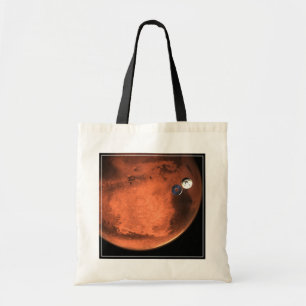 Perseverance Rover gieten van zijn cruise stage. Tote Bag