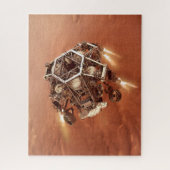 Perseverance Rover vuurt afdaling fase motoren op Legpuzzel (Verticaal)