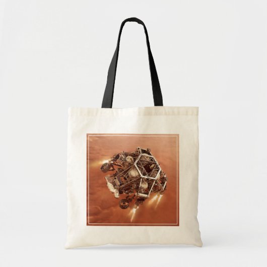 Perseverance Rover vuurt afdaling fase motoren op Tote Bag (Voorkant)