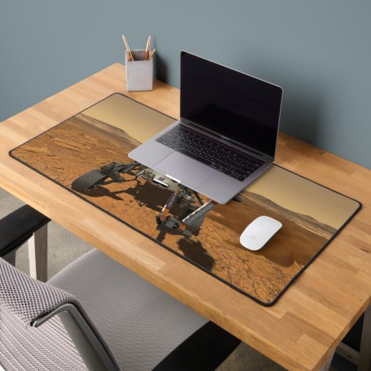 Perseverance Rover werkt op het oppervlak van Mars Bureaumat (Kantoor 2)