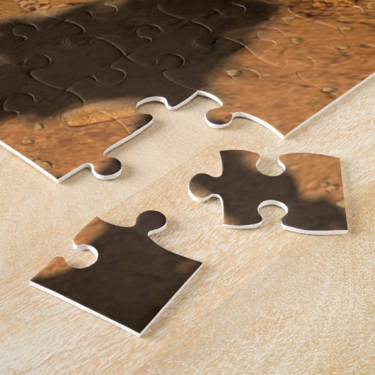 Perseverance Rover werkt op het oppervlak van Mars Legpuzzel (Zijkant)