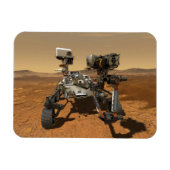 Perseverance Rover werkt op het oppervlak van Mars Magneet (Horizontaal)