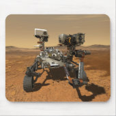 Perseverance Rover werkt op het oppervlak van Mars Muismat (Voorkant)
