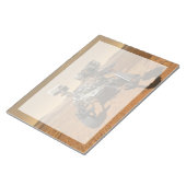 Perseverance Rover werkt op het oppervlak van Mars Notitieblok (Schuin)