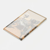 Perseverance Rover werkt op het oppervlak van Mars Post-it® Notes (Schuin)