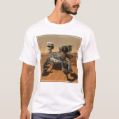 Perseverance Rover werkt op het oppervlak van Mars T-shirt (Voorkant)