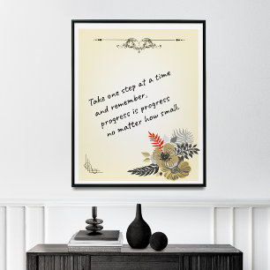 Perseverance Wall Decor, Inspirerend offertes, Poster