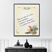 Perseverance Wall Decor, Inspirerend offertes, Poster