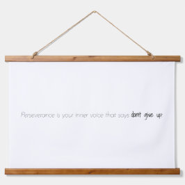 Persevering Wood Aftapmand Hangend Wandkleed