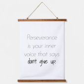 Persevering Wood Aftapmand Hangend Wandkleed (Voorkant)