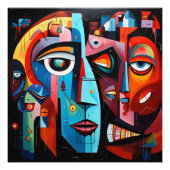 Persexpressionisme Foto Afdruk (Voorkant)