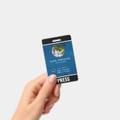 Persfotograaf Pers Badge (Handheld)