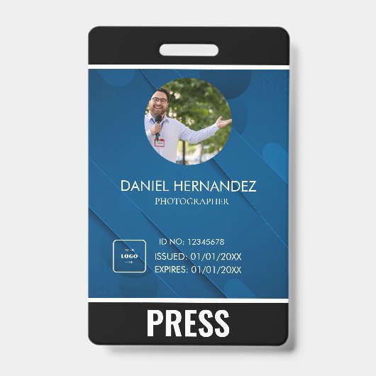 Persfotograaf Pers Badge (Voorzijde)