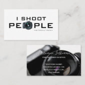 Persfotografie voor fotografen Videografen Visitekaartje (Voorkant / Achterkant)