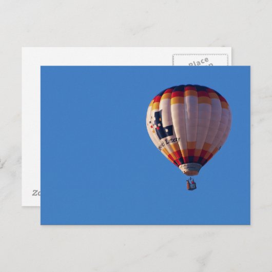 Pershing Balloon Derby 2009 Briefkaart (Voorkant / Achterkant)