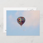 Pershing Balloon Derby 2009 Briefkaart (Voorkant / Achterkant)