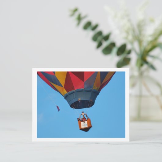 Pershing Balloon Derby 2009 Briefkaart (Staand voorkant)