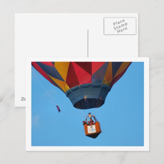 Pershing Balloon Derby 2009 Briefkaart (Voorkant / Achterkant)