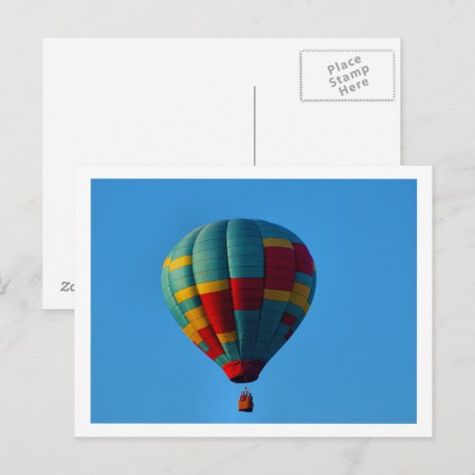 Pershing Balloon Derby 2009 Briefkaart (Voorkant / Achterkant)