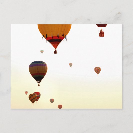 Pershing Balloon Derby 2009 Briefkaart (Voorkant)