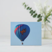 Pershing Balloon Derby 2009 Briefkaart (Staand voorkant)