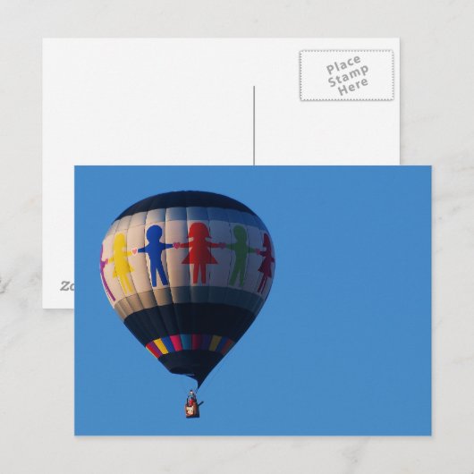 Pershing Balloon Derby 2009 Briefkaart (Voorkant / Achterkant)