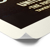 Pershings Crusaders  Amerikaanse leger Poster (Hoek)