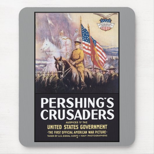 Pershing's Crusaders Muismat (Voorkant)