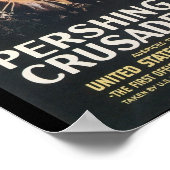 Pershings kruisvaarders Wereldoorlog II Poster (Hoek)