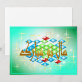 Persi Nieuwjaar Nowruz Mubarak سال نو مبارک Feestdagenkaart (Voorkant / Achterkant)