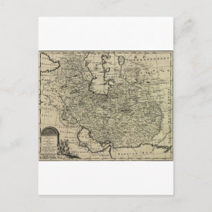 Persia Ancient Map 1747 Briefkaart