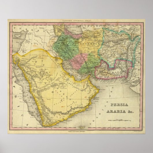 Persia Arabia Poster (Voorkant)