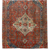 Persia Bijar Royal Red Green  Douchegordijn (Voorkant)