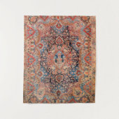 Persia Carpet Black Red Wandkleed (Voorkant)