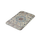 Persia Dusty Blue Gray Accent Badmat (Gekanteld)