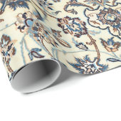 Persia Dusty Blue Gray Accent  Cadeaupapier (Rol Hoek)