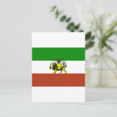 Persia Flag Briefkaart (Staand voorkant)