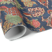 Persia Kashan Lattice Red Medallian  Cadeaupapier (Rol Hoek)