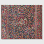 Persia Kurk Kasjan Surreal Red Collage  Cadeaupapier (Vlak)