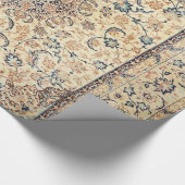 Persia Light Yellow Dusty Blue  Cadeaupapier (Hoek)