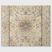 Persia Light Yellow Dusty Blue  Cadeaupapier (Vlak)