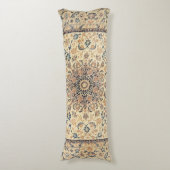 Persia Light Yellow Dusty Blue  Lichaamskussen (Voorkant Verticaal)