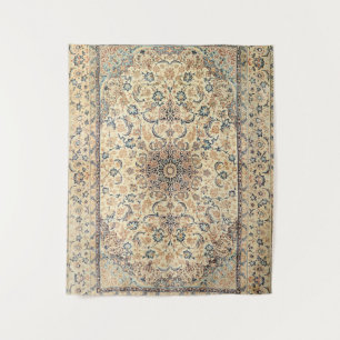 Persia Light Yellow Dusty Blue  Wandkleed