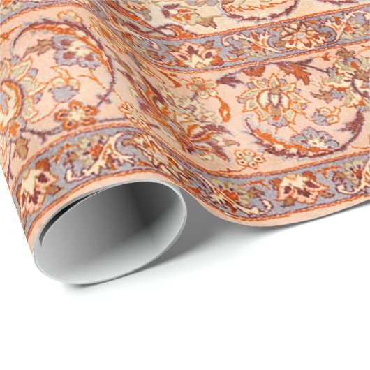 Persia Muted Cream Blush Tan Cadeaupapier (Rol Hoek)