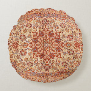 Persia Muted Cream Blush Tan Rond Kussen