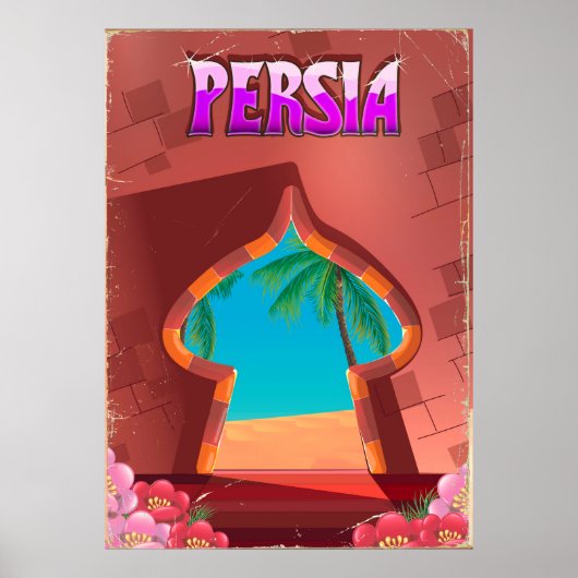 Persia Paleis Poster (Voorkant)