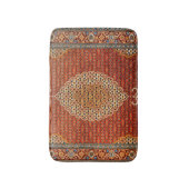 Persia Red Blue Oranje geel Badmat (Voorkant Verticaal)