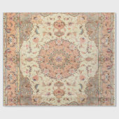 Persia Tabriz Blush Peach Peachy Cadeaupapier (Vlak)