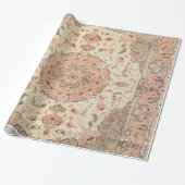 Persia Tabriz Blush Peach Peachy Cadeaupapier (Uitgerold)